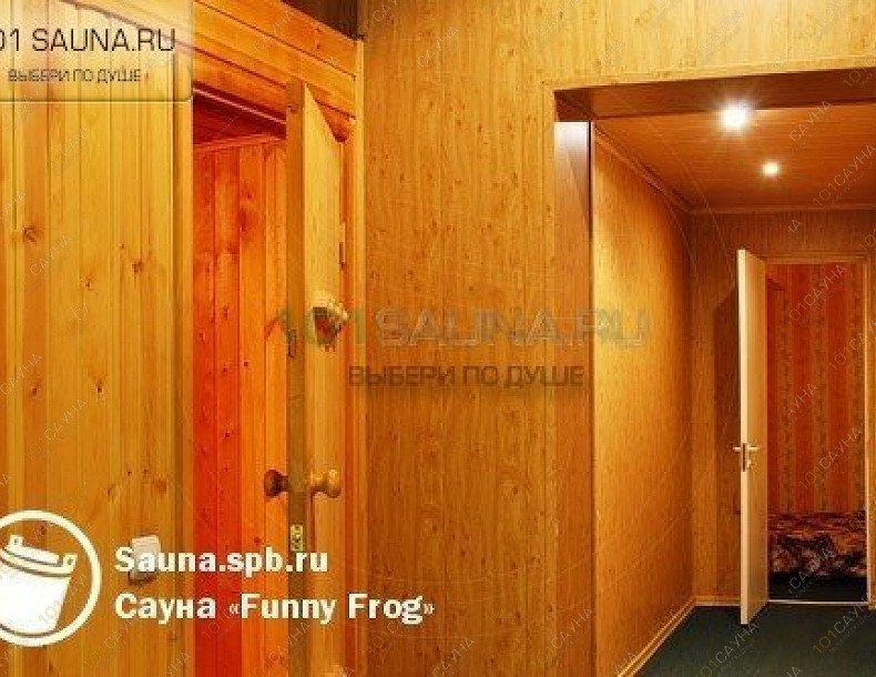 Сауна Funny Frog, в Санкт-Петербурге, Ветеранов проспект, 69 | 15 | 101sauna.ru