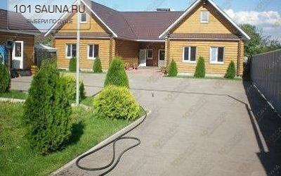 Баня Заимка, в Самаре, Магистральная, 53 | Баня "Заимка" Самара. Каталог: Бани и сауны Самары. Фасад. | 101sauna.ru
