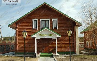 Гостиничный комплекс Русская охота, в Самаре, Курумоч, Садовая, 100а | Гостиничный комплекс "Русская охота" Самара. Каталог: Бани и сауны Самары. Фасад. | 101sauna.ru