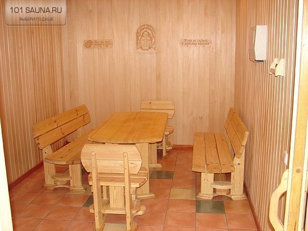 Гостиничный комплекс "Русская охота" Самара. Каталог: Бани и сауны Самары. Зона отдыха.