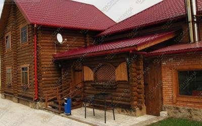 Загородный комплекс Усадьба банная, в Самаре, Приморский, Строителей, 13 | Загородный комплекс "Усадьба банная" Самара. Каталог: Бани и сауны Самары. Фасад. | 101sauna.ru