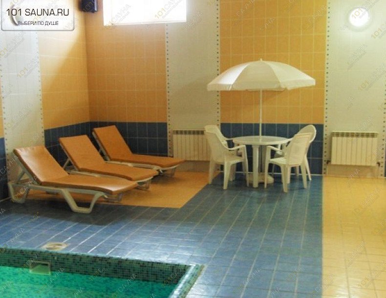 Загородный комплекс Усадьба банная, в Самаре, Приморский, Строителей, 13 | Загородный комплекс &quot;Усадьба банная&quot; Самара. Каталог: Бани и сауны Самары. Зона отдыха возле бассейна. | 101sauna.ru