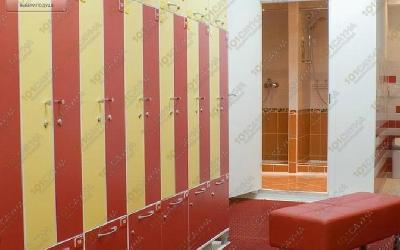 фитнес-клуб Спарта, в Кемерове, Терешковой, 41 | Фитнес-клуб "Спарта". Раздевалка, душевая. Кемерово. Каталог: бани и сауны Кемерово. Фото  2 | 101sauna.ru