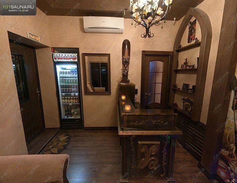 VIP сауна в отеле Карибу, в Архангельске, Ломоносова, 268 ("Оазис", 2-этаж) | холл | 101sauna.ru