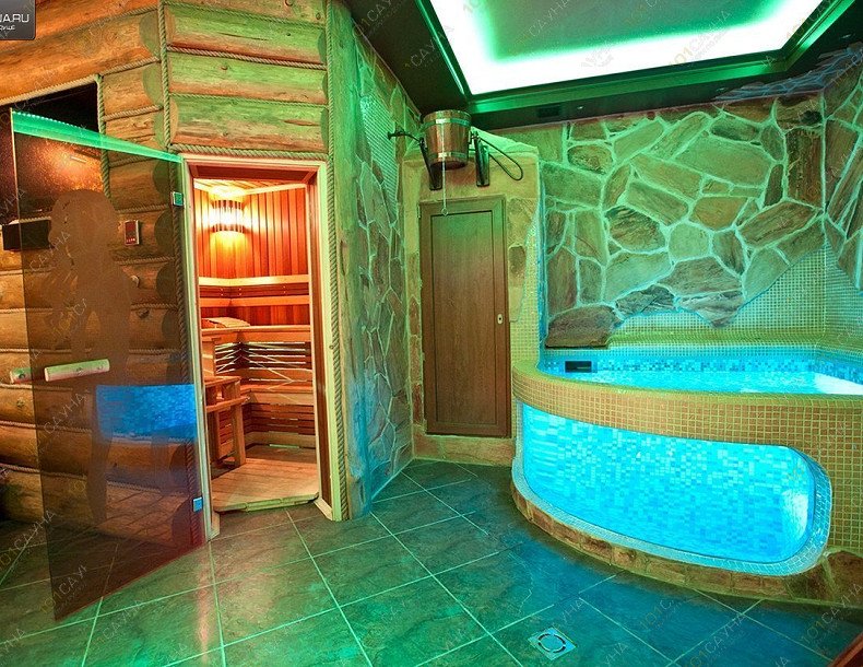 Сауна Club-office, в Москве, Строительный проезд, 2 стр. 1 | вход в суховоздушную парную | 101sauna.ru