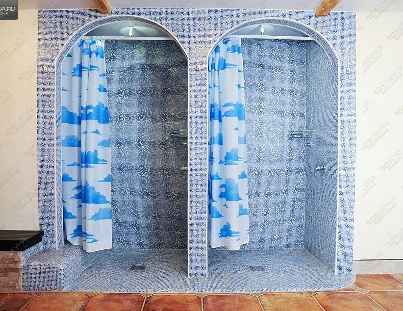 Сауна в отеле Айсон, в Рязани, ул. Есенина, 29 | Душевые | 101sauna.ru