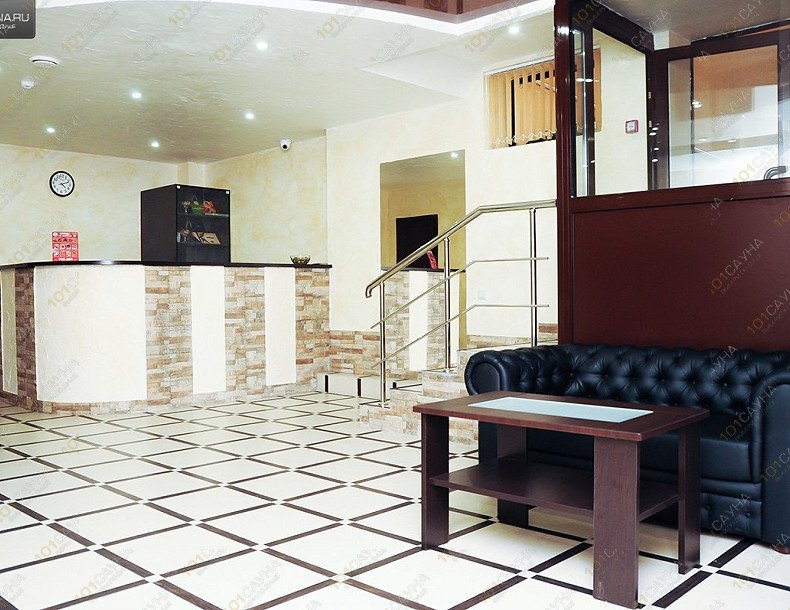 Сауна в отеле Айсон, в Рязани, ул. Есенина, 29 | Ресепшн | 101sauna.ru