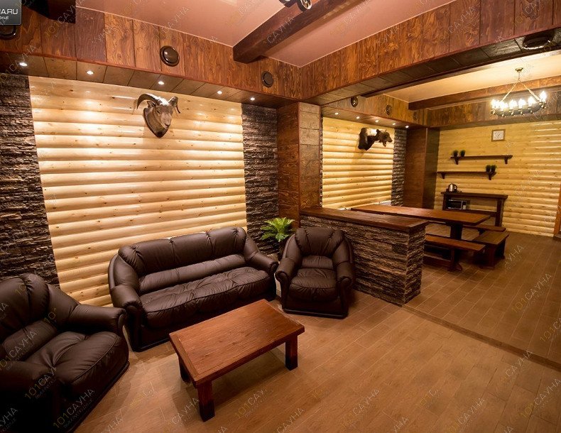 VIP баня Берлога, в Новосибирске, Трикотажный 5-й пер, 23 | зона караоке | 101sauna.ru