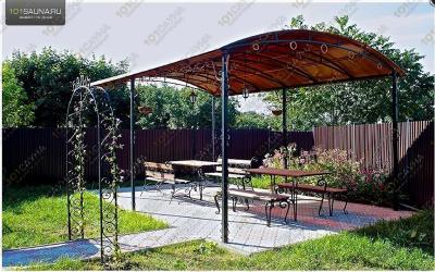 Баня Барин, в Туле, ул. Ленина, д.18 А | большая беседка | 101sauna.ru