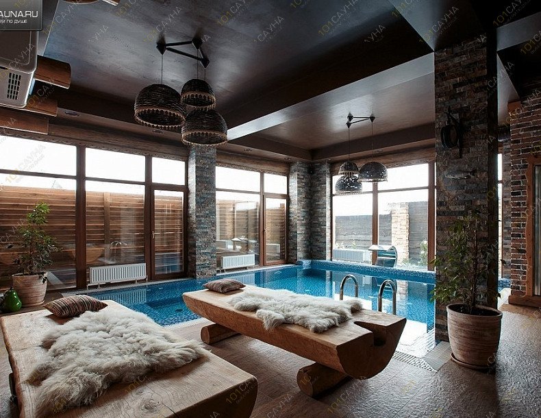 Банный комплекс Баня House, в Ростове-на-Дону, г. Ростов-на-Дону, переулок 5-й Сахалинский, 23 | крытый бассейн | 101sauna.ru