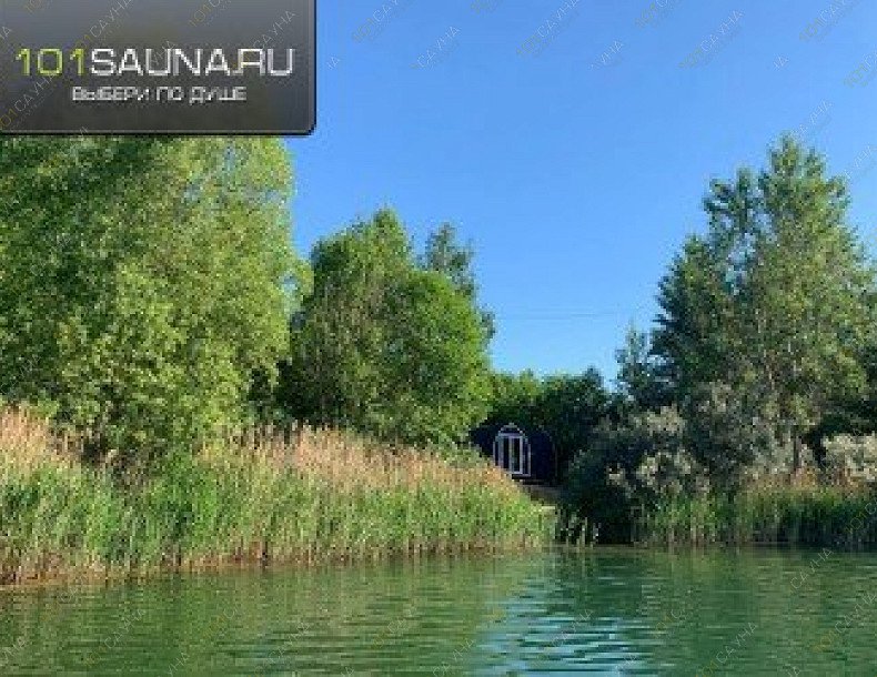 Банный парк Викинг, в Москве, Дер. Толстяково | Вид на баню с воды | 101sauna.ru