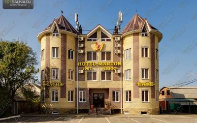 Сауна в отеле Мартон Амиго, в Краснодаре, Жуковского, 69 | 1 | 101sauna.ru