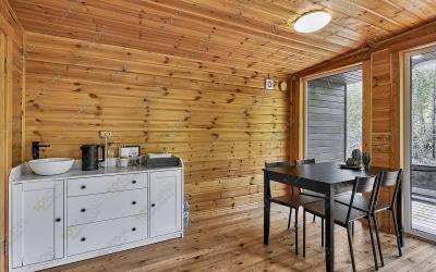 Баня White Wood, в Тюмени, СНТ Весна ул. Веселая, 1 | Комната отдыха | 101sauna.ru