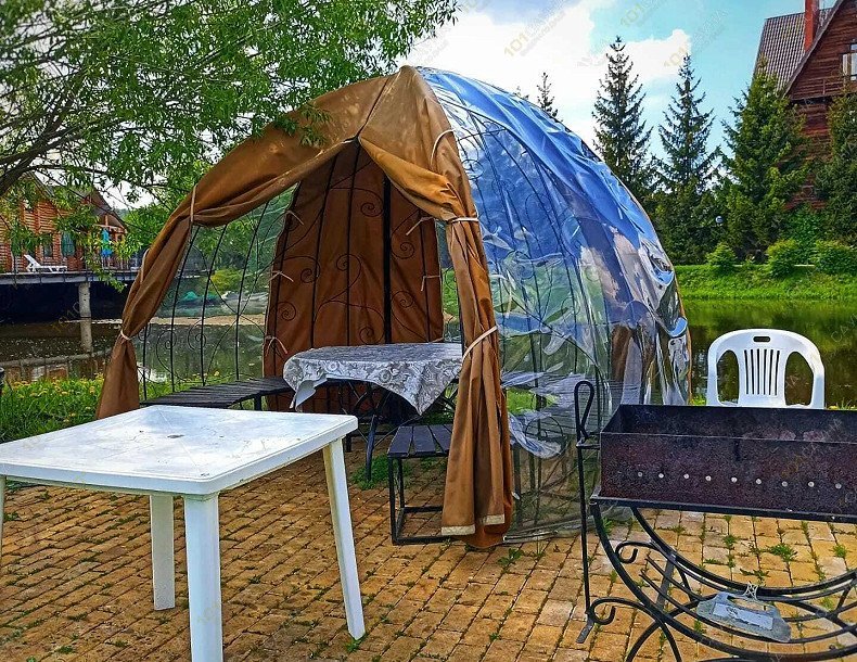 Сауна в отеле Ок-река, в Москве, Луцинское шоссе, 5с1 | Беседки, аренда | 101sauna.ru
