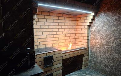 Сауна Берег Урала, в Оренбурге, Обрывная, 90 | мангал для шашлыка | 101sauna.ru