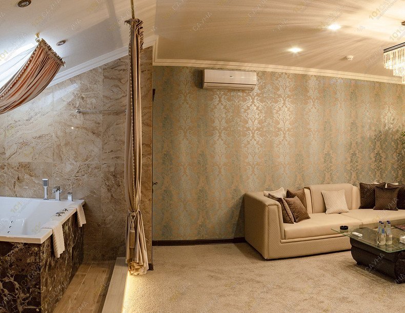 Банный комплекс Rai-Spa, в Краснодаре, ул. Адыгейская набережная, 186 | Номер "Гостиничный номер - Президент": 6 | 101sauna.ru