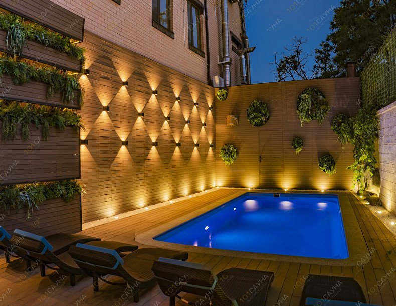 Банный комплекс Rai-Spa, в Краснодаре, ул. Адыгейская набережная, 186 | Номер "Летняя терраса с бассейном": 1 | 101sauna.ru