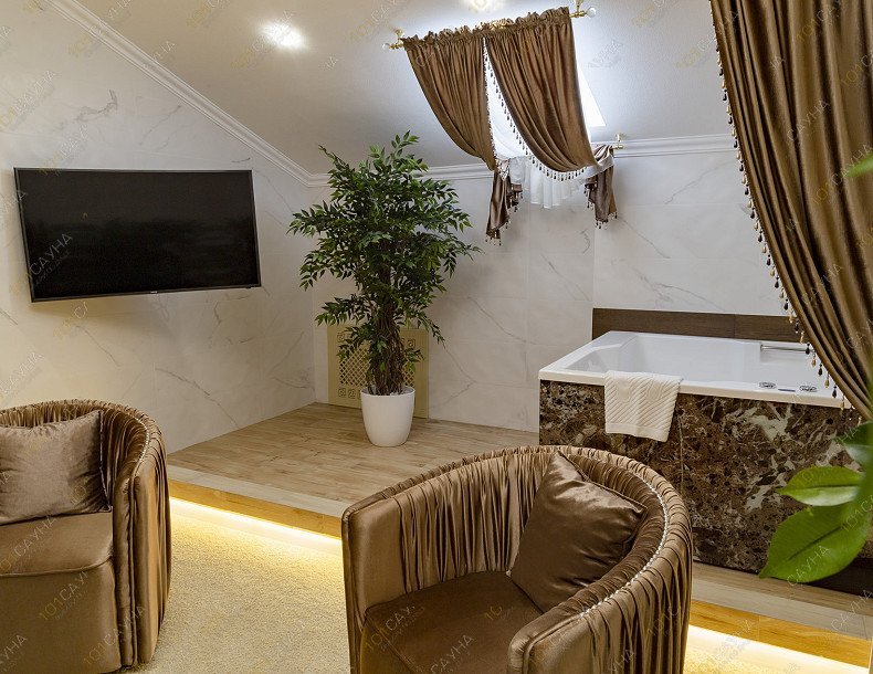 Банный комплекс Rai-Spa, в Краснодаре, ул. Адыгейская набережная, 186 | Номер "Гостиничный номер - Казанова": 5 | 101sauna.ru