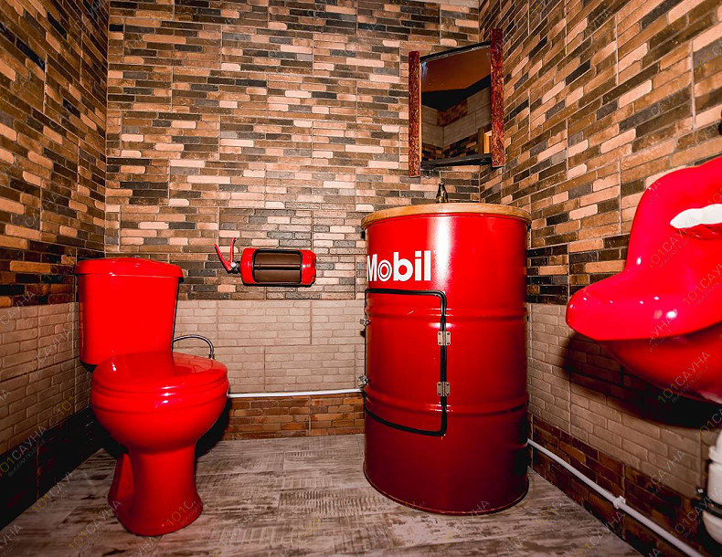 Баня ЛофтХаус, в Екатеринбурге, Сосновая, 12 | Туалет в ЛофтХаусе | 101sauna.ru