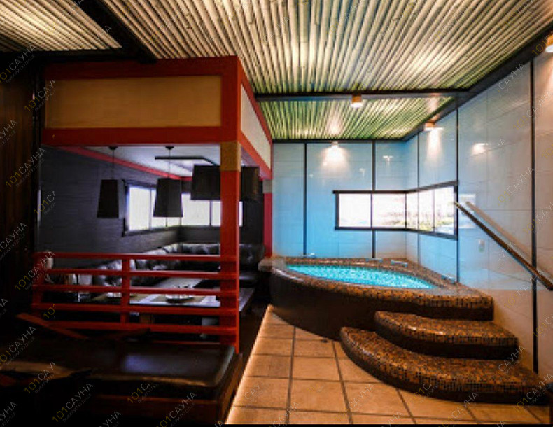 Оздоровительный комплекс Александрия, в Новосибирске, Дмитрия Донского, 26/1 | Номер "Японский номер": Японский номер. Фото 1 | 101sauna.ru