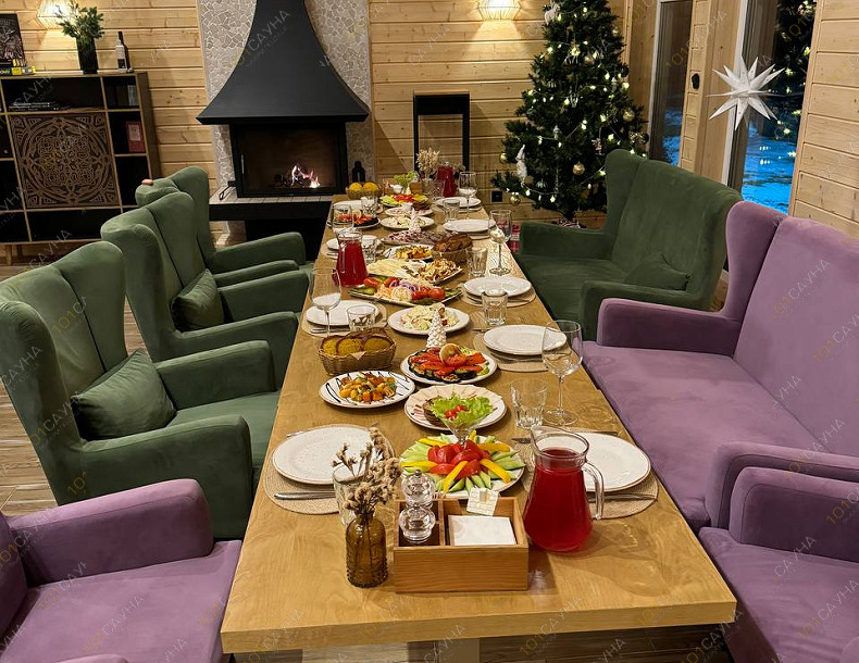 Коттедж Соты и Варенье, в Орле, Старогольская, 125 | стол | 101sauna.ru