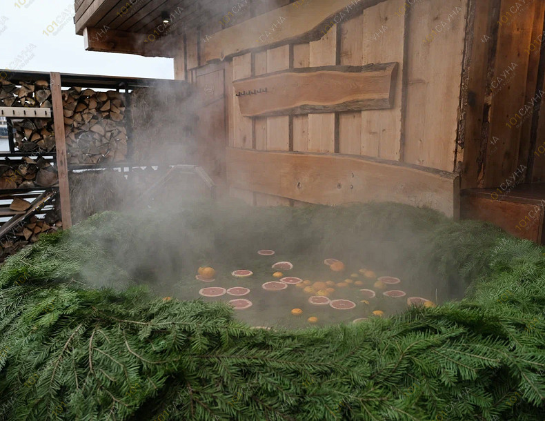 Банный комплекс ЕВРОПЕЙСКИЕ ДОМА, в Мытищах, Адмиральская, 1 | Купель | 101sauna.ru