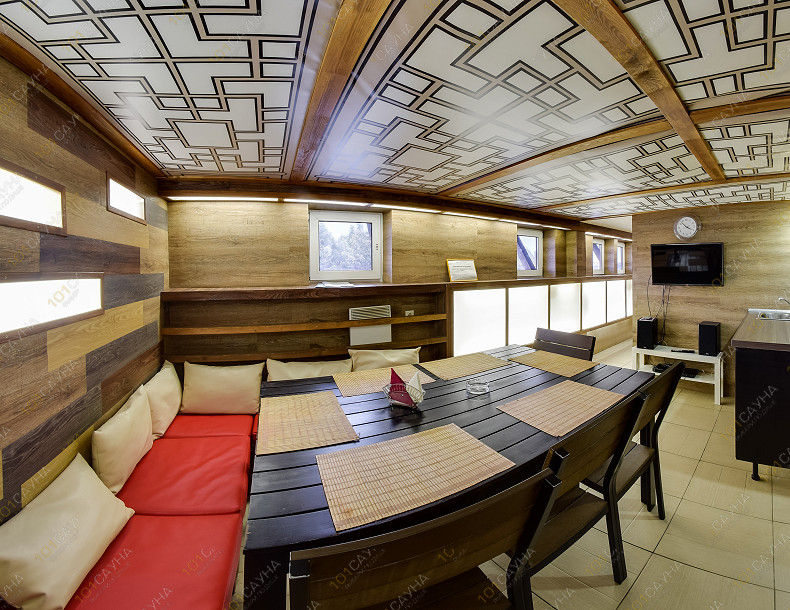 Центр отдыха Джонка на воде, в Омске, Островский 1-й пер, 1/1 (у ДОСААФа) | Номер "Номер - Деревянный": Номер - Деревянный. Фото 2 | 101sauna.ru