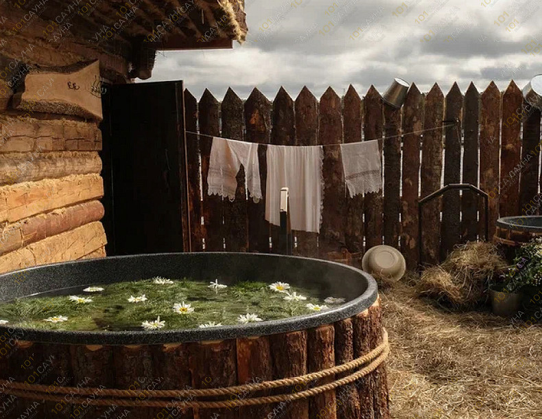 Банный комплекс Алатырь, в Мытищах, Адмиральская, 1 | Номер "Баня «Елань»": Баня «Елань». Фото 3 | 101sauna.ru