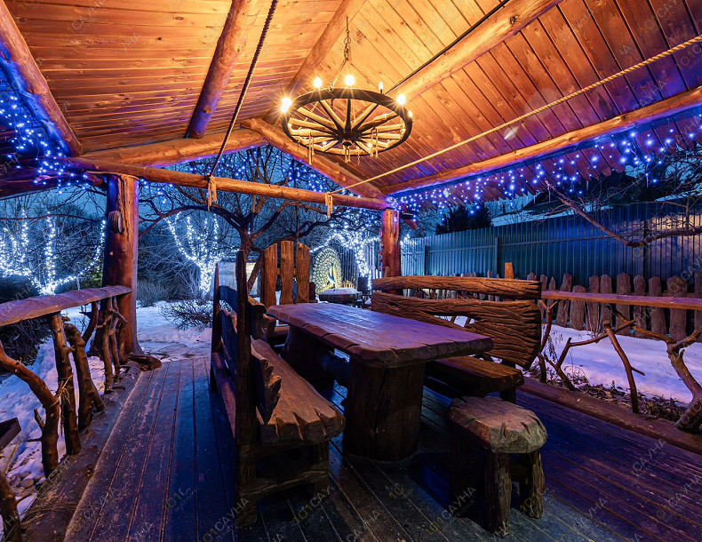 Баня в коттедже Как в сказке, в Иванове, Большая Клинцевская, 37а | Беседка | 101sauna.ru