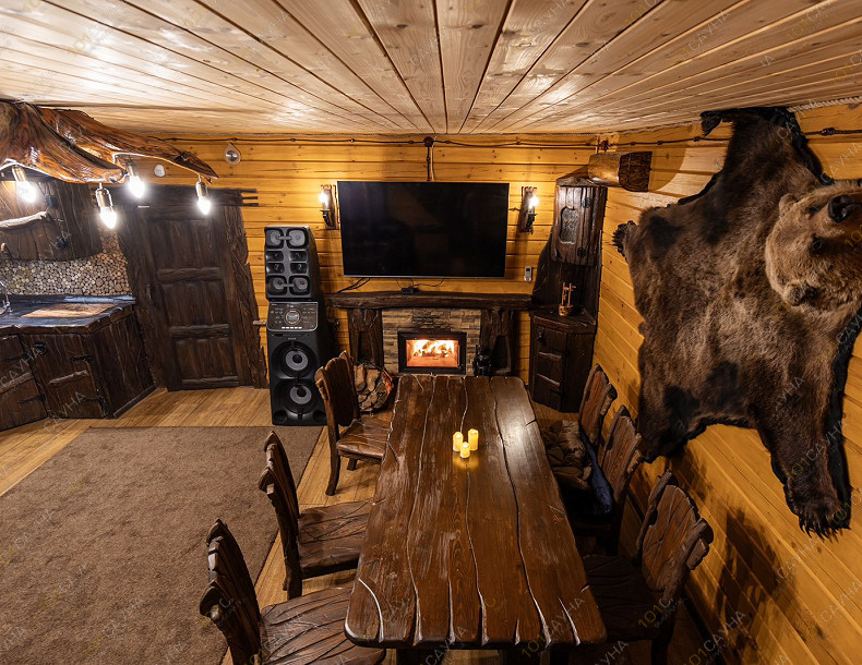 Баня в коттедже Как в сказке, в Иванове, Большая Клинцевская, 37а | Гостиная | 101sauna.ru