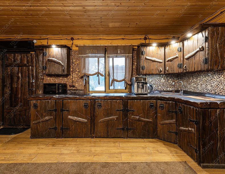 Баня в коттедже Как в сказке, в Иванове, Большая Клинцевская, 37а | Кухня | 101sauna.ru