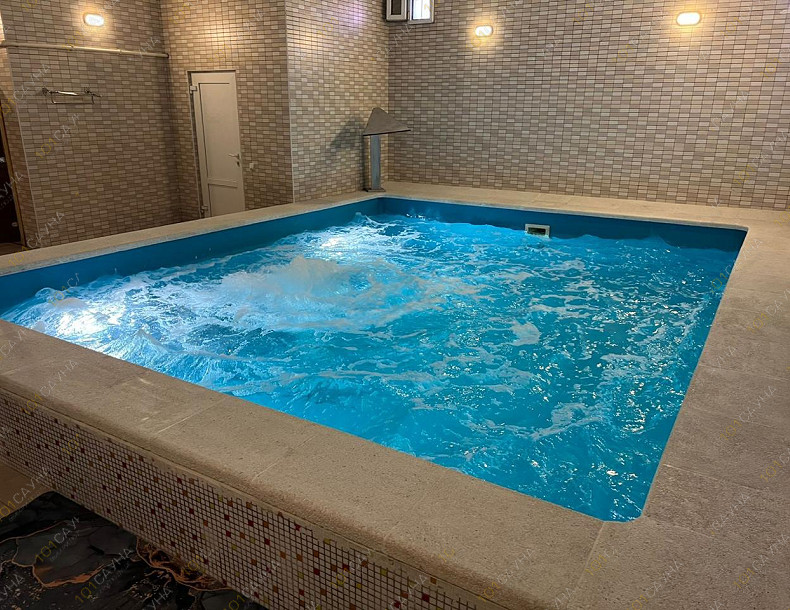 Русская баня Барин, в Краснодаре, Ипподромная, 13 | Номер "Баня с бассейном": Баня с бассейном. Фото 1 | 101sauna.ru