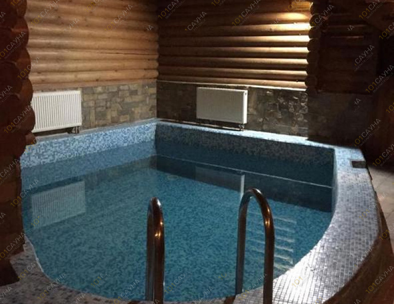 Баня Берлога, в Краснодаре, Дальний проезд, 5а | Номер "Сруб - Баня на дровах": Сруб - Баня на дровах. Фото 3 бассейн | 101sauna.ru