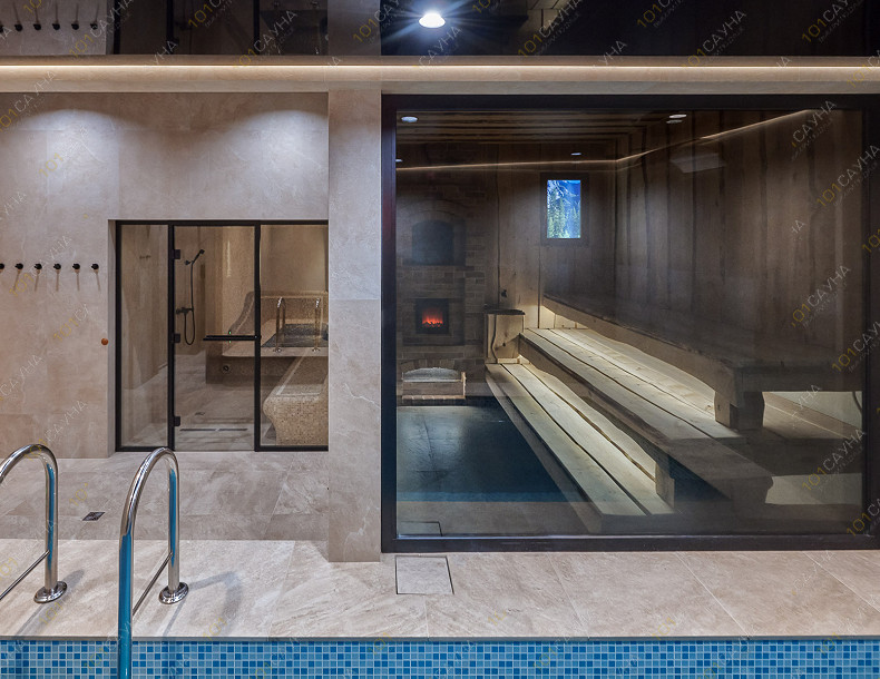 Клуб саун Расслабонофф, в Омске, Поворотникова, 6 | Номер "Таёжный": 7 | 101sauna.ru