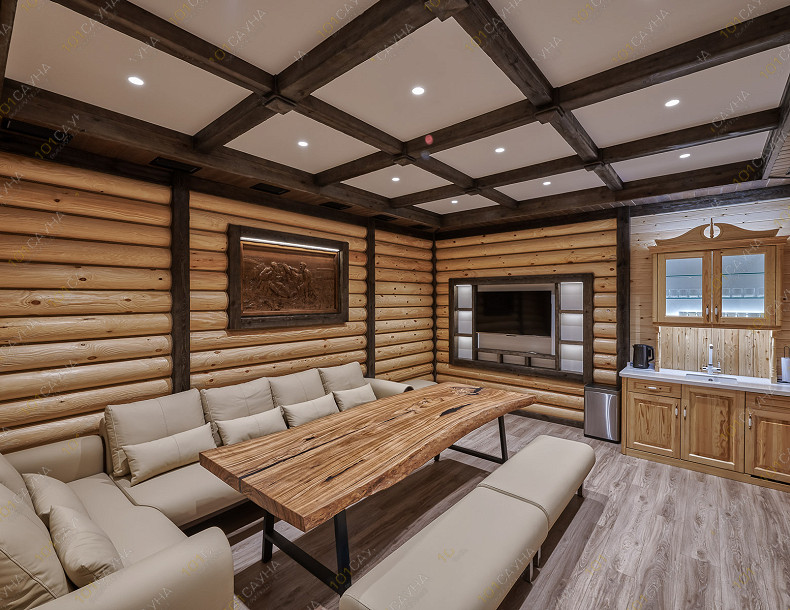 Клуб саун Расслабонофф, в Омске, Поворотникова, 6 | Номер "Таёжный": 18 | 101sauna.ru