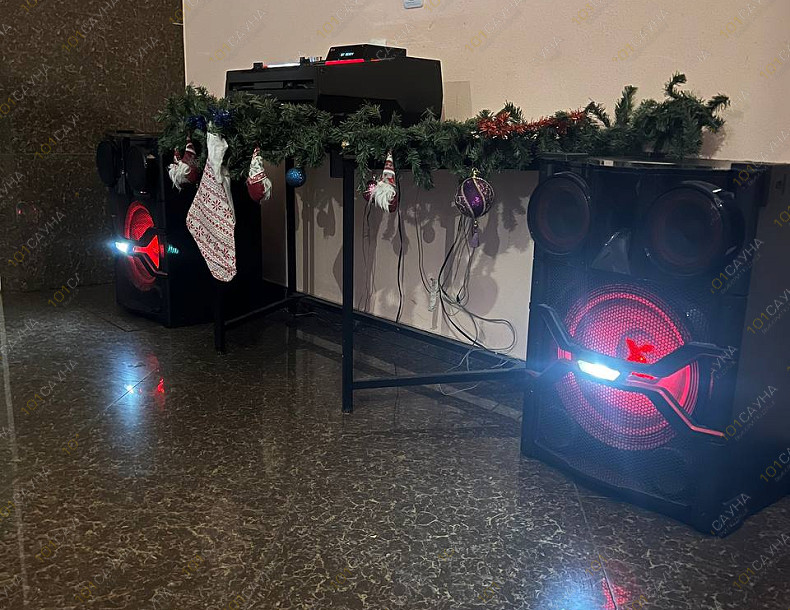 Комплекс СПА домики на Радужной, в Иванове, Радужная, 23 | Номер "Сауна с бассейном и каминным залом": 9 | 101sauna.ru