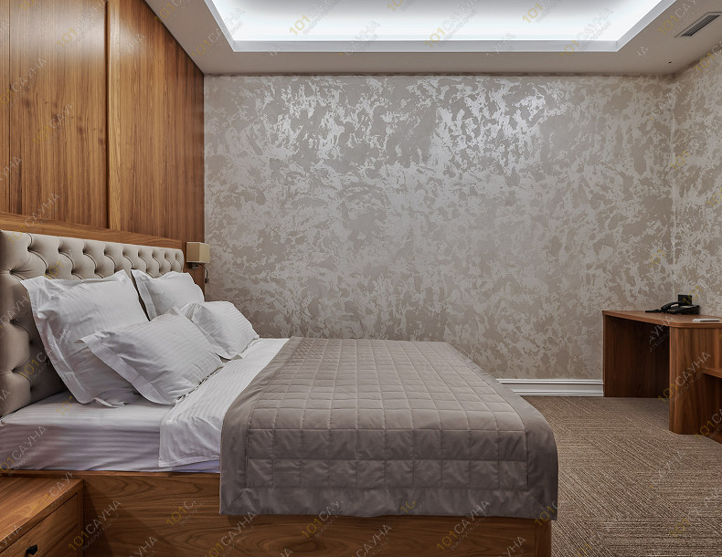 Клуб саун Расслабонофф, в Омске, Поворотникова, 6 | Номер "Гостиничный - Люкс": 3 | 101sauna.ru