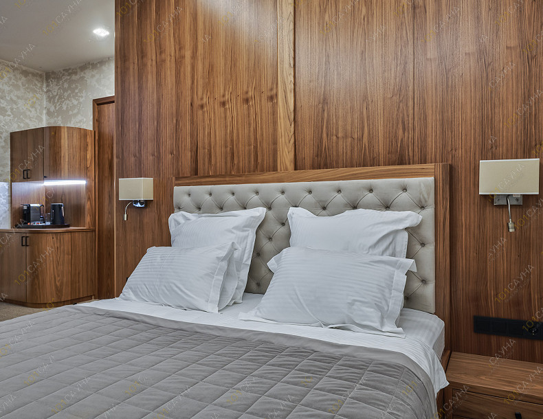 Клуб саун Расслабонофф, в Омске, Поворотникова, 6 | Номер "Гостиничный - Люкс": 4 | 101sauna.ru