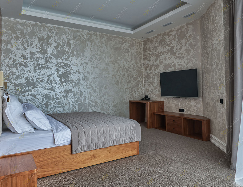 Клуб саун Расслабонофф, в Омске, Поворотникова, 6 | Номер "Гостиничный - Люкс": 5 | 101sauna.ru