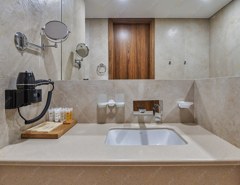 Клуб саун Расслабонофф, в Омске, Поворотникова, 6 | Номер "Гостиничный - Люкс": 16 | 101sauna.ru