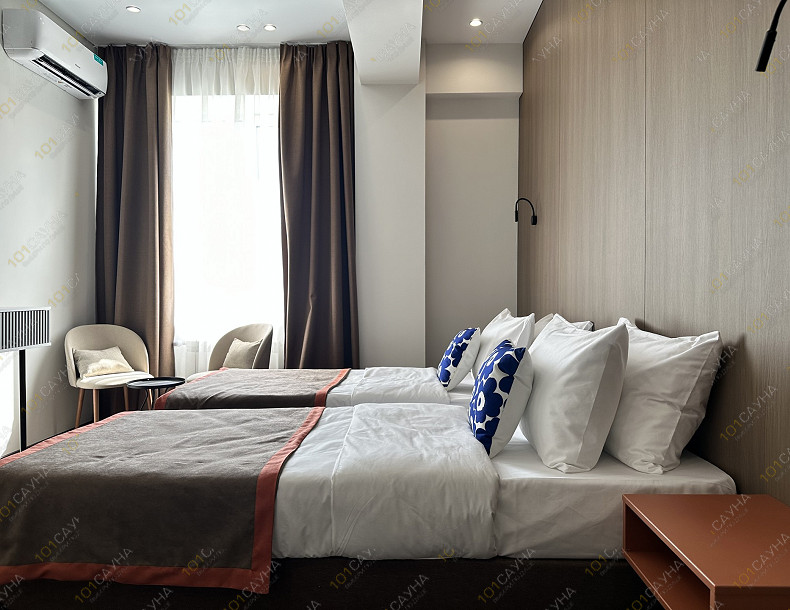 Комплекс М33 ParkSPA, в Наро-Фоминске, п.г.т. Селятино, Спортивная, 3/1 | Номер "Семейный": 3 | 101sauna.ru