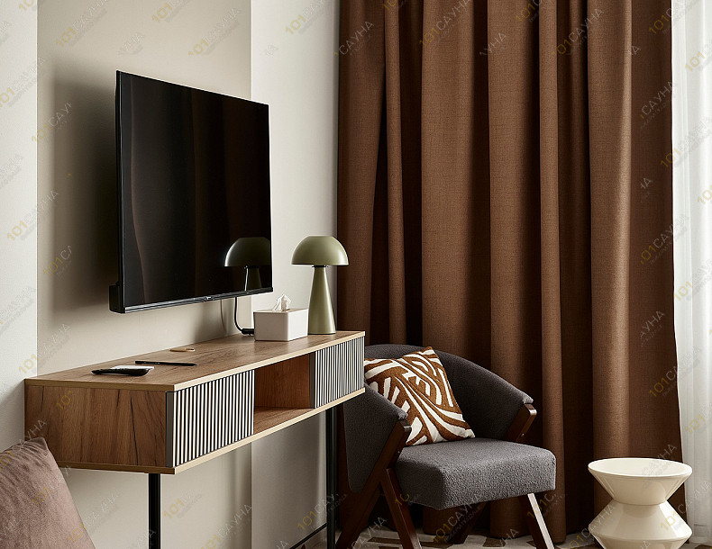 Комплекс М33 ParkSPA, в Наро-Фоминске, п.г.т. Селятино, Спортивная, 3/1 | Номер "Полулюкс": 3 | 101sauna.ru