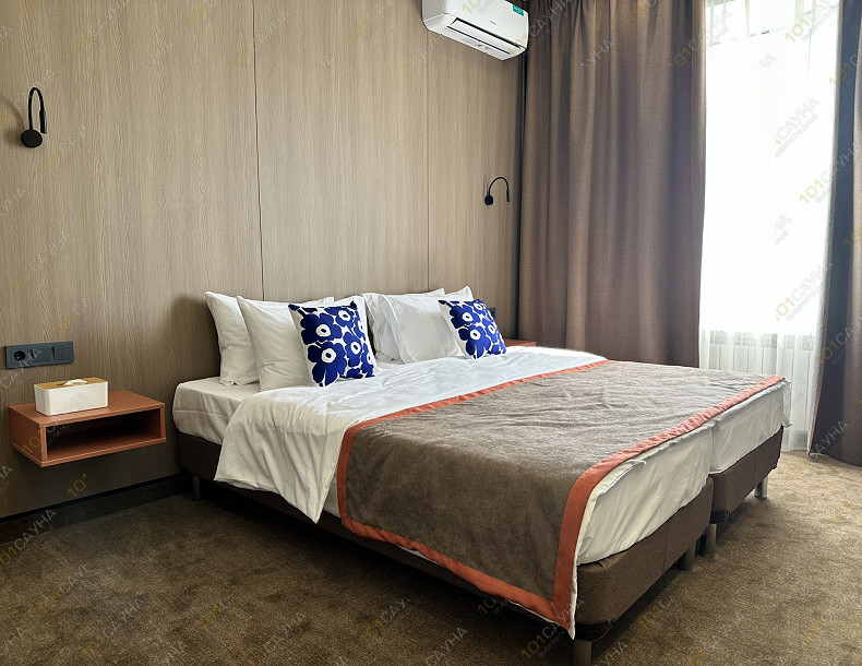 Комплекс М33 ParkSPA, в Наро-Фоминске, п.г.т. Селятино, Спортивная, 3/1 | Номер "Полулюкс": 6 | 101sauna.ru