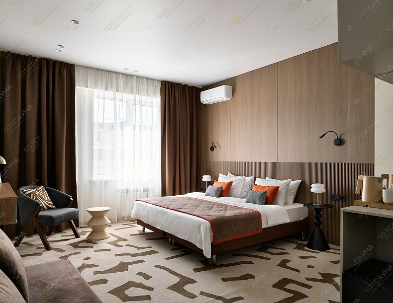 Комплекс М33 ParkSPA, в Наро-Фоминске, п.г.т. Селятино, Спортивная, 3/1 | Номер "Полулюкс": 10 | 101sauna.ru