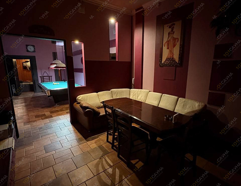 Сауна Каскад, в Москве, Автозаводская, 21 | Номер "Зал 8 с бильярдом": 6 | 101sauna.ru