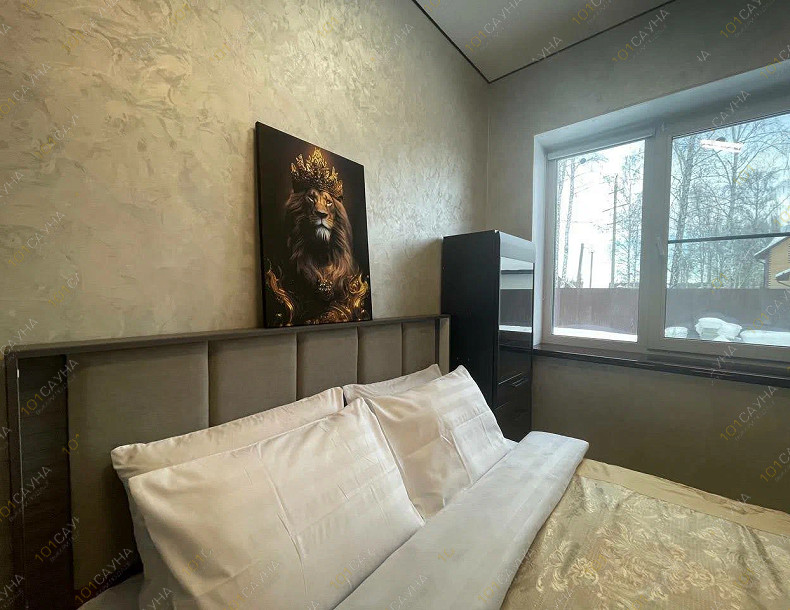 Баня Челябинский Бор, в Челябинске, СНТ Вишнёвый, 19-я, участок 279Б | двуспальная кровать | 101sauna.ru