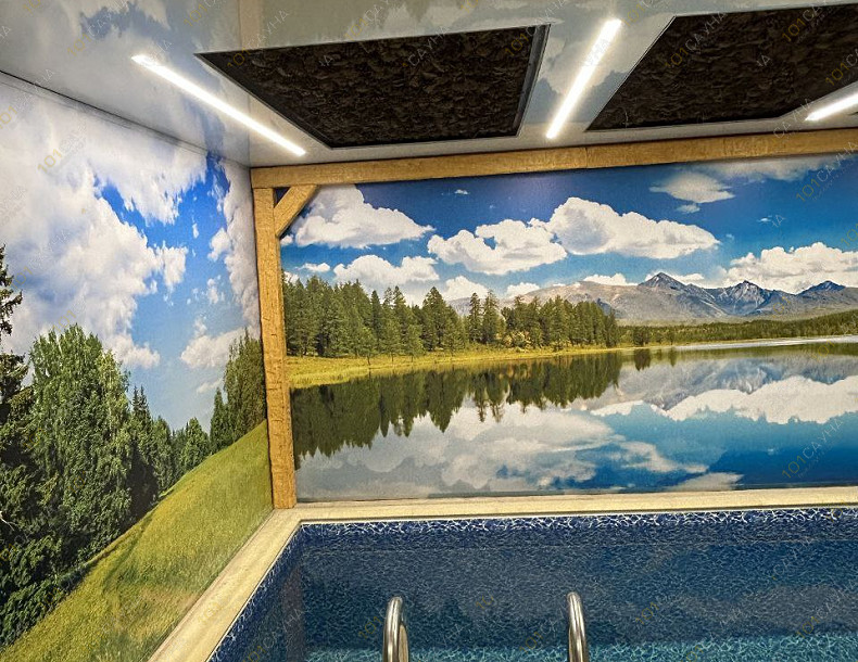 Сауна Медведефф, в Ульяновске, улица Богдана Хитрово, 85 | Номер "Лесная парильня": 4 | 101sauna.ru