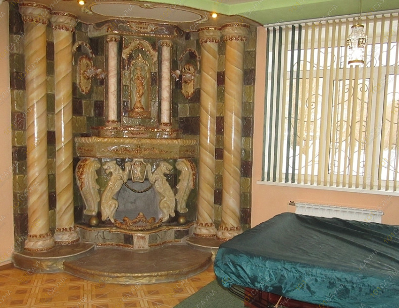 Сауна Золотая Империя, в Абакане, ул. Катерная, 42А | Зона отдыха с мягкой мебелью в сауне Золотая Империя | 101sauna.ru