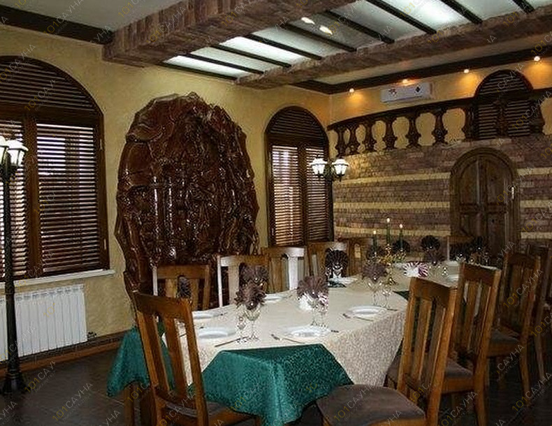 Сауна Золотая Империя, в Абакане, ул. Катерная, 42А | Зал ресторана Золотая Империя Абакан | 101sauna.ru