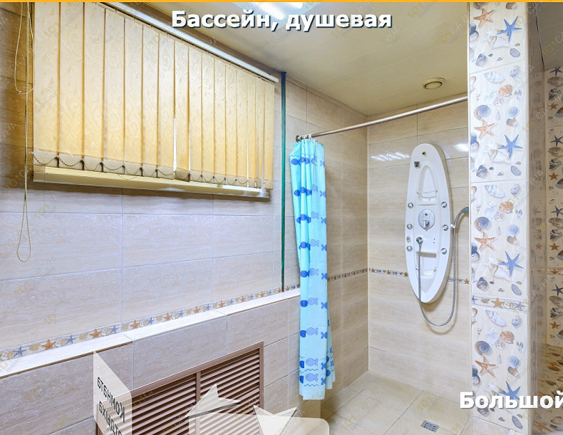 Сауна Сауна Колизей, в Абакане, просп. Ленина, 34А | Бассейн с душевой в Большом зале сауны Колизей | 101sauna.ru